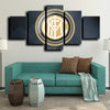 5 piece custom canvas Prints Inter Milan Logo home decor-1216 (4)