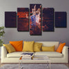 5 piece modern art canvas prints Clippers DeAndre Jordan wall decor-1234 (3)