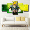 5 piece modern art canvas prints Indian Packers A-Rod cool wall decor-1236 (3)