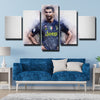 5 piece modern art canvas prints JFC Blue Jersey CR7 decor picture-1302 (3)