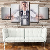 5 piece modern art canvas prints JUV Ronaldo Smile live room decor -1308 (4)