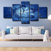 5 piece modern art canvas prints Leafers Home court light wall decor-1251 (2)