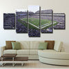 5 piece modern art canvas prints Purple Pain court decor picture-1029 (2)