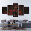 5 piece modern art canvas prints The Big Smoke Klow home decor-1228 (1)