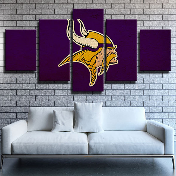5 piece modern art canvas prints ViQueens purple paper wall picture-1220 (1)