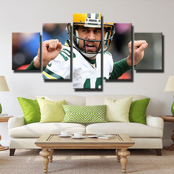 5 piece modern art canvas prints the Indians cute Rodgers wall decor-1237 (2)