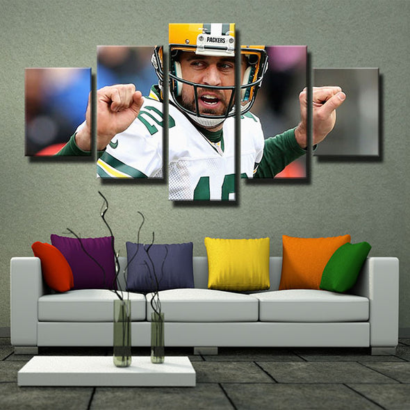5 piece modern art canvas prints the Indians cute Rodgers wall decor-1237 (3)