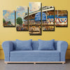 5 piece modern art framed print CCubs Home  Cubs Park decor picture-1201 (1)