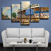 5 piece modern art framed print CCubs Home  Cubs Park decor picture-1201 (3)