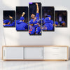5 piece modern art framed print CCubs MLB 2016 champion home decor-1201 (1)