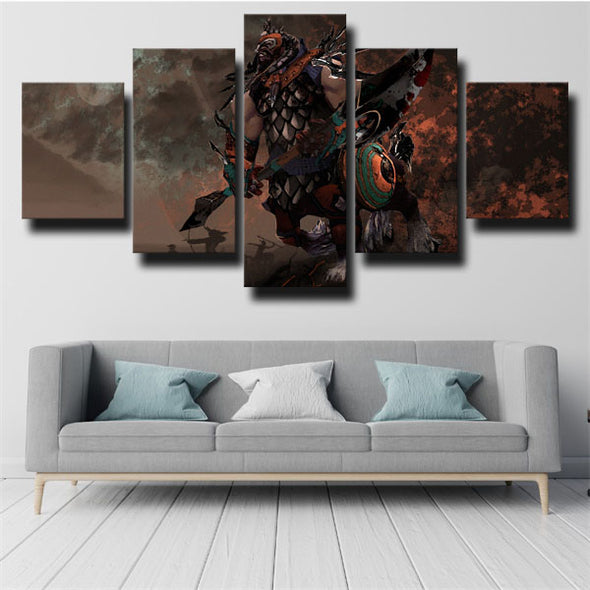 5 piece modern art framed print DOTA 2 Centaur Warrunner decor picture-1269 (2)