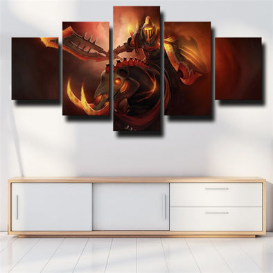 5 piece modern art framed print DOTA 2 Chaos Knight wall picture-1270 (1)