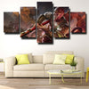 5 piece modern art framed print DOTA 2 Monkey King wall decor-1377 (3)