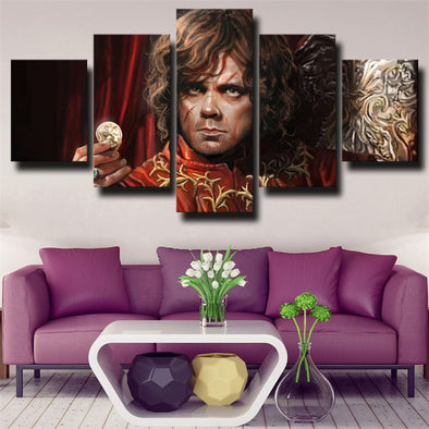 5 piece modern art framed print Game of Thrones The Lmp decor picture-1631 (1)