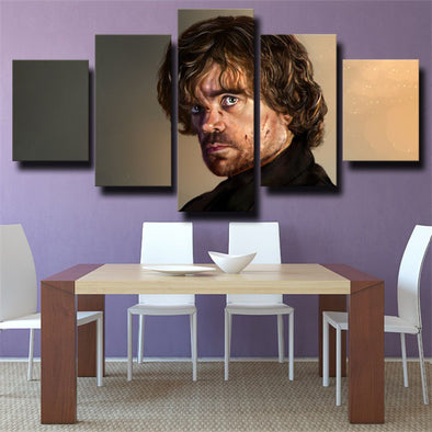 5 piece modern art framed print Game of Thrones Yollo live room decor-1629 (1)