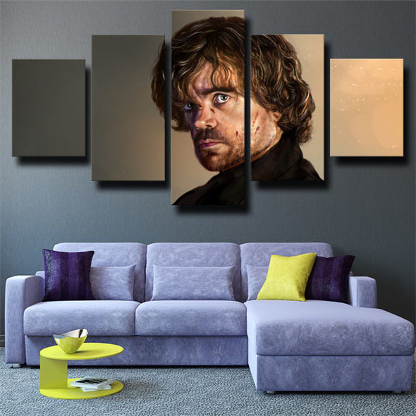 5 piece modern art framed print Game of Thrones Yollo live room decor-1629 (3)