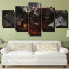 5 piece modern art framed print League Of Legends Galio decor picture-1200 (2)