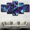5 piece modern art framed print League Of Legends Irelia decor picture-1200 (3)