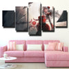 5 piece modern art framed print League Of Legends Janna decor picture-1200 (3)