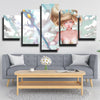 5 piece modern art framed print League Of Legends Janna home decor-1200 (1)
