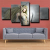 5 piece modern art framed print League Of Legends Janna wall picture-1200 (2)
