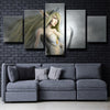 5 piece modern art framed print League Of Legends Janna wall picture-1200 (3)