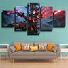 5 piece modern art framed print League Of Legends Kai'sa wall decor-1200 (2)