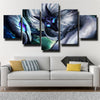 5 piece modern art framed print League Of Legends Kindred wall picture-1200 (2)