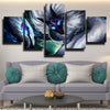 5 piece modern art framed print League Of Legends Kindred wall picture-1200 (3)