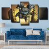 5 piece modern art framed print League of Legends Poppy wall decor-1200 (3)