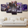 5 piece modern art framed print League of Legends Shyvana wall picture-1200 (3)