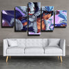 5 piece modern art framed print League of Legends Sivir decor picture-1200 (2)