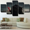 5 piece modern art framed print League of Legends home decor-1228 (1)