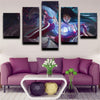 5 piece modern art framed print League of Legends wall decor-1206（2）