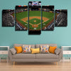 5 piece modern art framed print NY Yankees Home live room decor-1201 (3)