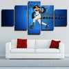 5 piece modern art framed print NY Yankees The Captain D.J. decor picture-1201 (2)