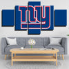 5 piece modern art framed print NY Yankees blue LOGO wall picture-1201 (3)