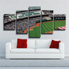 5 piece modern art framed print Oakland Athletics team  court  wall decor1208 (2)