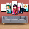 5 piece modern art framed print One Piece Vinsmoke Sanji decor picture-1200 (3)