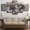 5 piece modern art framed print SF Giants World series champions home decor-1201 (2)