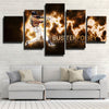 5 piece modern art framed print The G-Men Buster Posey wall picture-1201 (4)