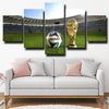 5 piece modern art framed print soccer live room decor-1608 (3)