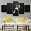 5 piece modern art framed prints JUV black Pogba live room decor -1311 (4)