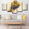 5 piece modern art framed prints Preds Forsberg drawn home decor-1223 (4)