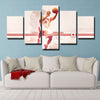 5 piece modern art framed prints Raptors DeMarvelous decor picture-1220 (2)