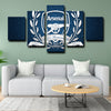 5 piece modern art framed prints The Gunners logo wall decor-1234 (2)