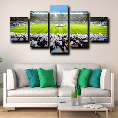 5 piece modern art framed prints Tottenham Football field wall decor-1222 (1)
