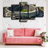 5 piece picture art prints Chicago Bears Soldier Field wall Decor-1207 (2)