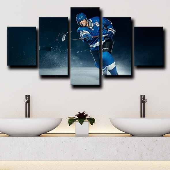 5 piece picture art prints Tampa Bay Lightning Stamkos wall picture-1229 (2)