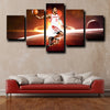 5 piece picture canvas Houston Rockets Howard home decor-1223 (1)